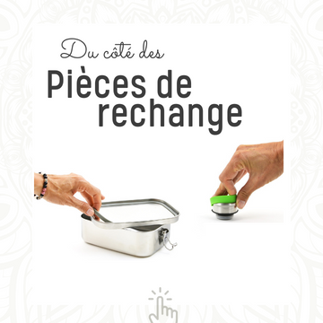 Pièce de rechange SAV remplacer gourde biberon bouchon couvercle, bague, goulot